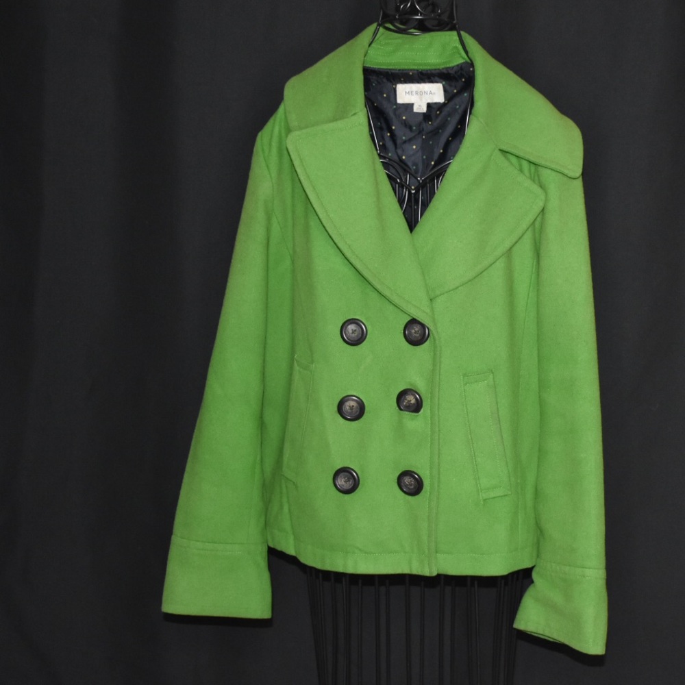 Green coat